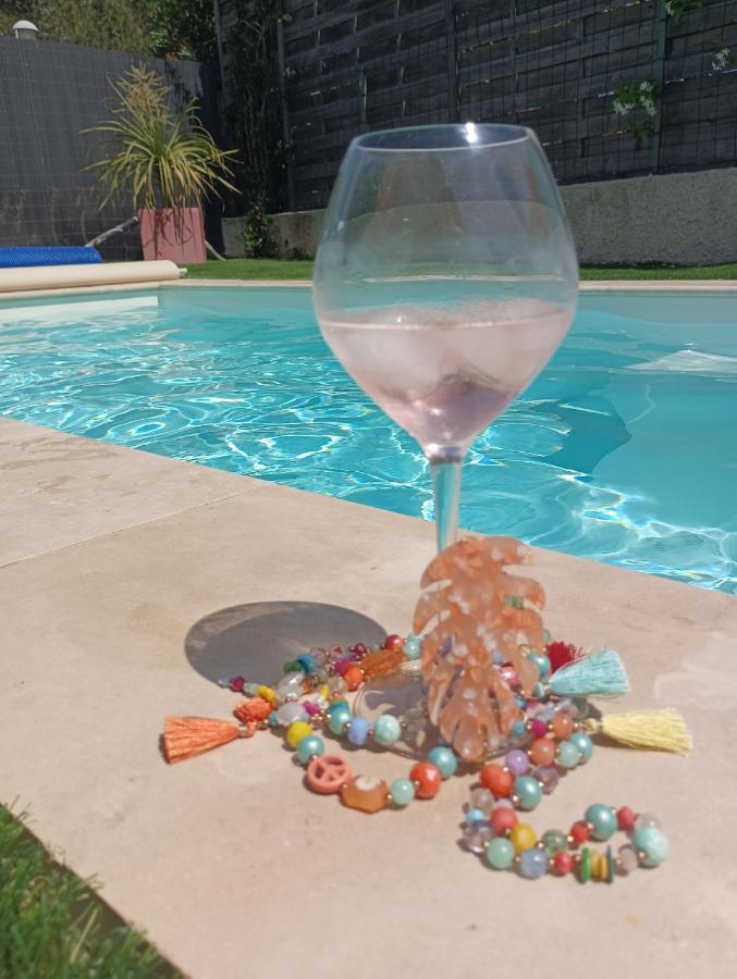 Mimilou Mont St Loup Piscine Privee Apartment Агде Екстериор снимка